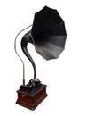 Antique Cylinder Gramophone Royalty Free Stock Photo