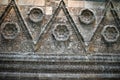 Antique decoration in Pergamon Museum, which is subdivided into the antiquity collection, the Middle East museum, and the museum