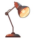 Antique desk lamp