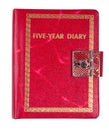 Antique Diary Book Royalty Free Stock Photo