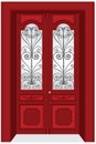 Antique door Royalty Free Stock Photo