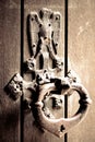 Antique door bell Royalty Free Stock Photo