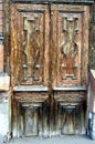 Antique door-great background Royalty Free Stock Photo