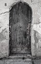 An antique door of islamic architecture