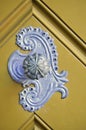 Antique door knob Royalty Free Stock Photo