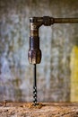 Antique Drill Royalty Free Stock Photo