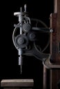 Antique Drill Press Royalty Free Stock Photo