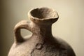 Antique, earthen water pot,