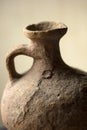 Antique, earthen water pot,