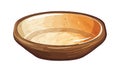 Antique earthenware bowl, a rustic craft product