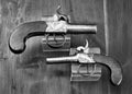 Antique English Percision Pistols