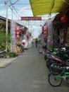 Antique Entrance Malaysia Georgetown Penang Clan Jetties decorative chinese window frame Malay Mansion Cultural Heritage