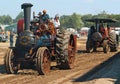 Antique farm machinery