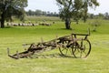 Antique farming equipment
