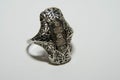 Antique filigree ring