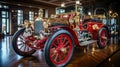 Antique Fire truck Engine Royalty Free Stock Photo