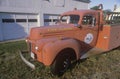 Antique fire engine, Foxborough, Massachusetts