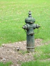 Antique vintage fire hydrant at NYS Lorenzo Historic site Royalty Free Stock Photo