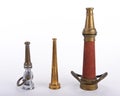 Antique fire nozzles