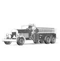 Antique fire truck Royalty Free Stock Photo