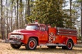 Antique Firetruck Royalty Free Stock Photo