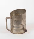 Antique flour sifter Royalty Free Stock Photo