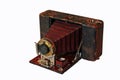 Antique Folding Camera Royalty Free Stock Photo