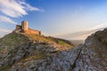 Antique fortress ruins. Enisala, Romania