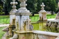 Antique fountain in Villa Doria-Pamphili in Rome