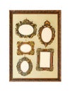 Antique frames Royalty Free Stock Photo