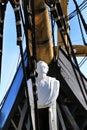 Antique frigate of the portuguese navy in Almada