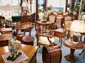 Antique furniture store Royalty Free Stock Photo