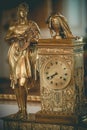 Antique gilded clock