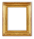 Antique, gilded frame Royalty Free Stock Photo