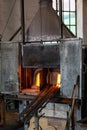 Antique Glass Furnace in Murano Isle near Venice, Italy Royalty Free Stock Photo