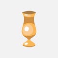 Antique Goblet Icon. Cartoon of Sickle Vector