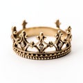 Antique Gold Crown Ring: A Playful Princesscore Design By Matthias Haker