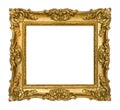 Antique Gold Frame Royalty Free Stock Photo