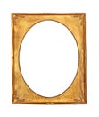 Antique gold frame Royalty Free Stock Photo
