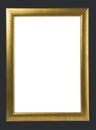 Antique golden frame Royalty Free Stock Photo