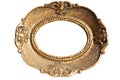 Antique golden frame Royalty Free Stock Photo
