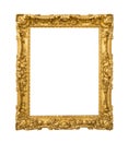 Antique golden frame