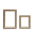 Antique golden picture frame Royalty Free Stock Photo