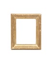 Antique golden picture frame Royalty Free Stock Photo