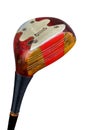 An antique golf driver