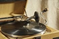 Antique gramophone Royalty Free Stock Photo