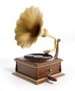 Antique gramophone