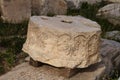 Antique greek column ,Parthenon,Athens,Greece. Royalty Free Stock Photo