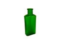 Antique green poison bottle