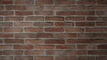 Antique Grunge Red Brick Wall Texture. AI Generation